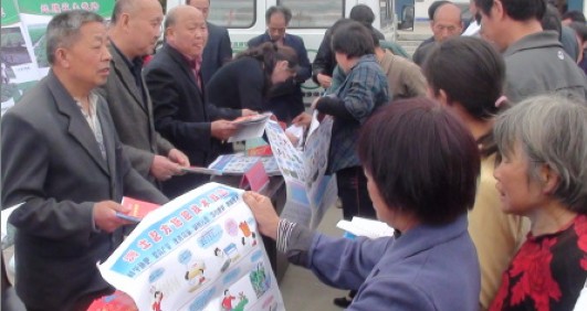 商南縣農(nóng)業(yè)科技直通車“送經(jīng)”到王家莊村